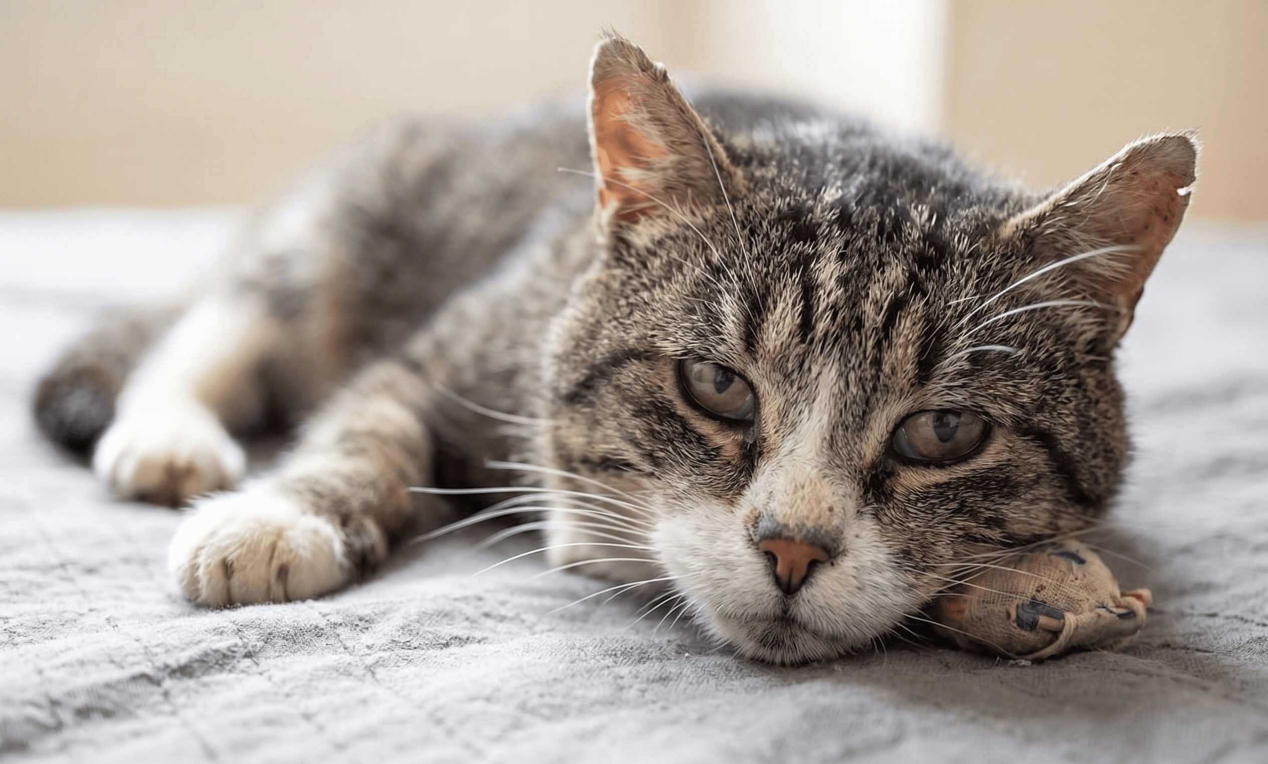 Quando gato chega na velhice, ignorar sinais pode custar caro