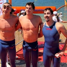 <![CDATA[ Diogo Cardoso e Mariana Mendes sagram-se campeões nacionais dos 5 km em águas abertas ]]>
