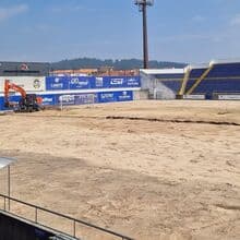 <![CDATA[ Estádio do Felgueiras irá ter novo relvado no arranque da temporada ]]>