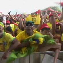 <![CDATA[ Euforia total: adeptos celebram apuramento do Brasil para os 'oitavos' do Mundial'2026 ]]>